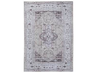 Feizy Rugs Percy Bordered Area Rug FZPRC39PAFBGEIVY