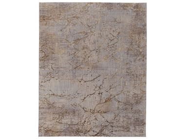 Feizy Rugs Pryor Abstract Area Rug FZPRY39NEFBRNMLT