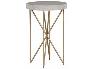 Gabby Jennings Round Stone End Table GASCH166235