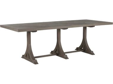 Gabby Adams 94" Rectangular Vintage Gray Wood Dining Table GASCH167250