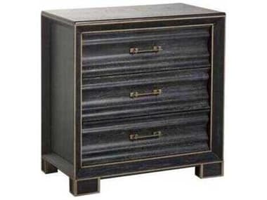 Gabby Ormond Black Mahogany Wood Accent Chest GASCH167295