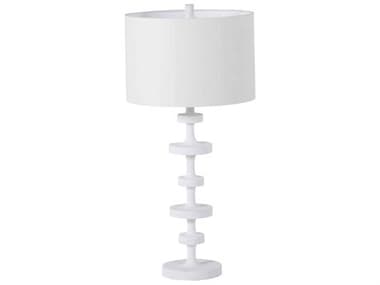 Gabby Olivia Plaster White Buffet Lamp GASCH168065