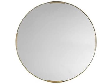 Gabby Baker Brushed Gold Wall Mirror Round GASCH169155