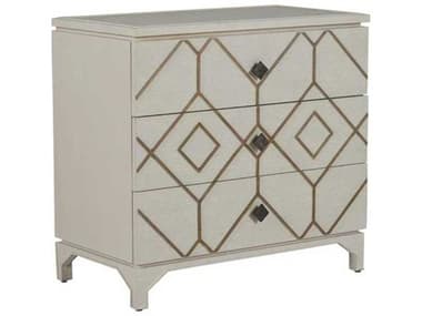Gabby Marvin 32" Wide Cerused Natural Gray Mindi Wood Accent Chest GASCH169290