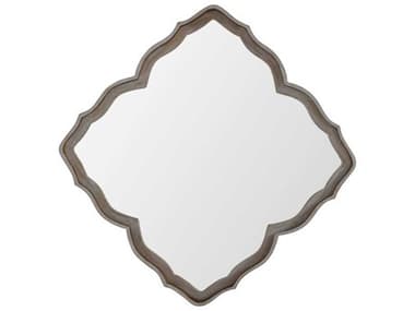 Gabby Adriana Cerused White Gilded Gold Wall Mirror GASCH170150