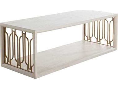Gabby Ainsworth 54" Rectangular Wood Iron Mindi Coffee Table GASCH170205
