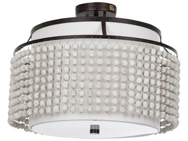 Gabby Joanna 2-Light White Flush Mount GASCH170470