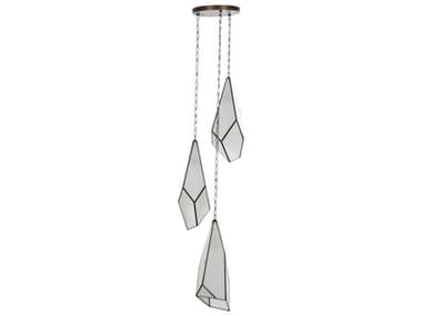 Gabby Finchley 3-Light Antique Brushed Brass Pendant GASCH175017