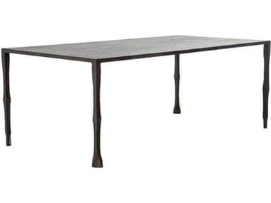 Gabby Nottingham Rectangular Metal Matte Black Coffee Table GASCH175098