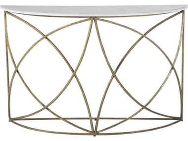 Gabby Wayland Demilune Marble Console Table GASCH175109