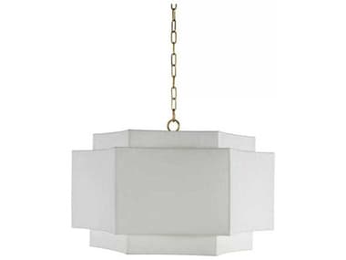 Gabby Hammond 2-Light White Drum Geometric Pendant GASCH175239