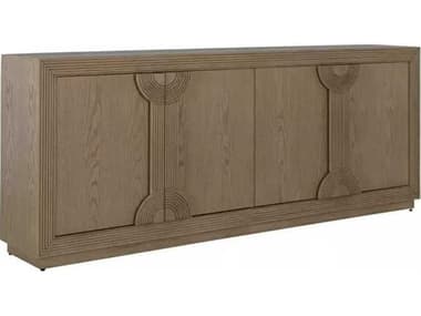 Gabby Areo 86" Mindi Wood Cerused Natrual Sideboard GASCH175408