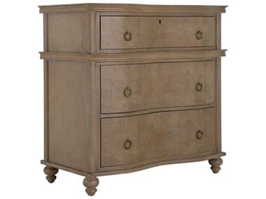 Gabby Baron 43" Wide Cerused Brown Oak Wood Accent Chest GASCH175415