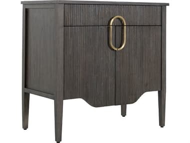 Gabby Darrius 1-Drawer Gray Nightstand GASCH175509