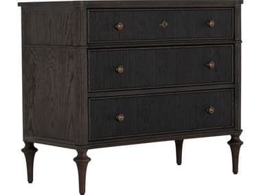 Gabby Andrea Brown Oak Wood Accent Chest GASCH175608