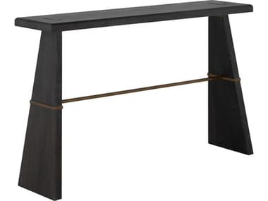 Gabby Havana Rectangular Wood Black Brown Console Table GASCH175615