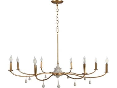 Gabby Loretta 8-Light Gold Candelabra Chandelier GASCH175657