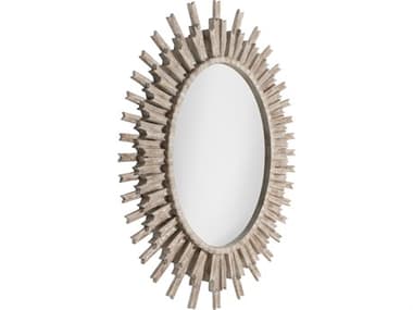 Gabby Jean-michel White & Ivory Wall Mirror Sunburst GASCH175685