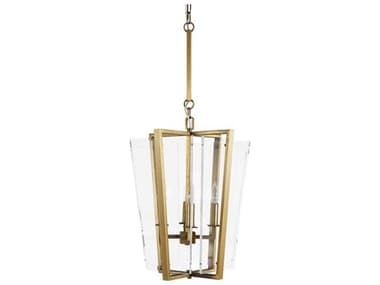 Gabby Melissa Matte Antique Brass 4-light 14'' Wide Mini Chandelier GASCH192102