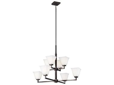 Generation Lighting Ellis Harper 8-Light Brushed Oil Rubbed Bronze Chandelier GEN3113708778