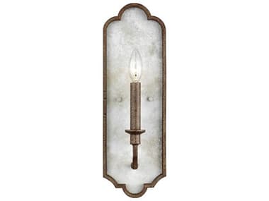 Generation Lighting Spruce 17" Tall 1-Light Distressed White Wood Wall Sconce GEN4000501748