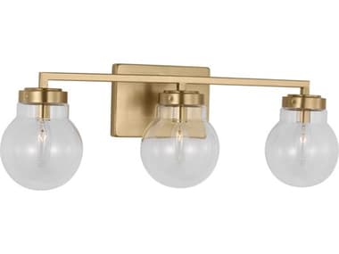 Generation Lighting Renny 3-Light Satin Brass Vanity Light GEN4001803848