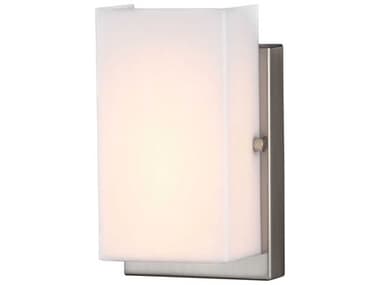 Generation Lighting Vandeventer 7" Tall 1-Light Brushed Nickel LED Wall Sconce GEN4122991S962