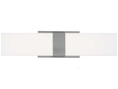 Generation Lighting Vandeventer 4" Tall 1-Light Brushed Nickel LED Wall Sconce GEN4322991S962