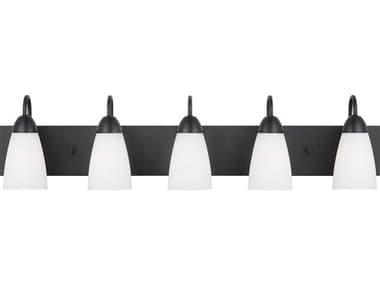 Generation Lighting Seville 5-Light Midnight Black Vanity Light GEN4420205112