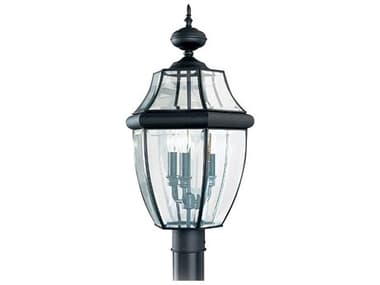 Generation Lighting Lancaster 3 - Light Outdoor Post Light GEN823912