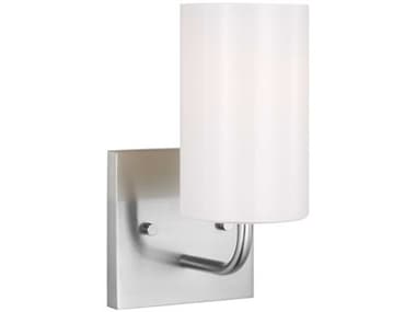 Generation Lighting Rhett 1-Light Brushed Steel Wall Sconce GENGLV1001BS