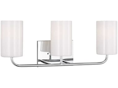 Generation Lighting Rhett 3-Light Chrome Vanity Light GENGLV1003CH