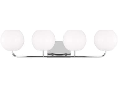 Generation Lighting Rory 34" Wide 4-Light Chrome Vanity Light GENGLV1014CH