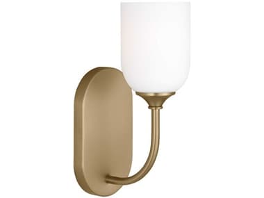 Generation Lighting Emile 11" Tall 1-Light Satin Bronze Wall Sconce GENGLV1021SB