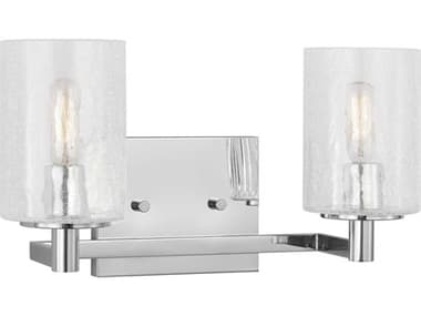 Generation Lighting Parker 2-Light Chrome Vanity Light GENGLV1032CH