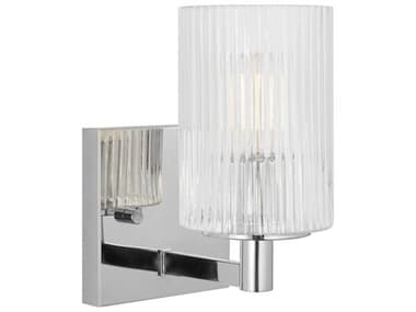 Generation Lighting Lando 1-Light Chrome Wall Sconce GENGLV1041CH