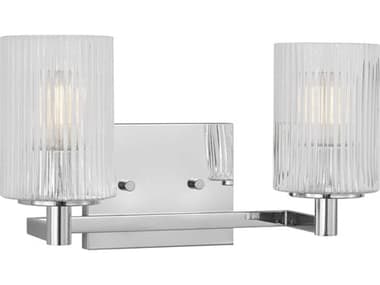 Generation Lighting Lando 2-Light Chrome Vanity Light GENGLV1042CH