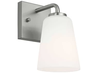Generation Lighting Miles 1-Light Brushed Nickel Wall Sconce GENGLV1051BS