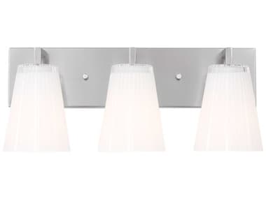 Generation Lighting Upson 3-Light Brushed Nickel Vanity Light GENGLV1103BS