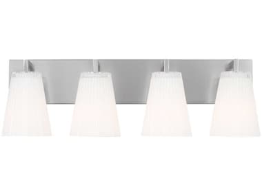 Generation Lighting Upson 4-Light Brushed Nickel Vanity Light GENGLV1104BS
