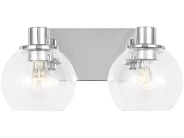 Generation Lighting Rito 2-Light Chrome Vanity Light GENGLV1122CH