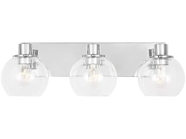 Generation Lighting Rito 3-Light Chrome Vanity Light GENGLV1123CH