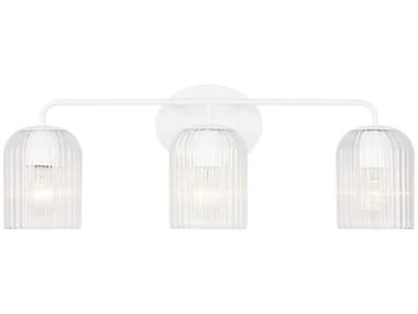 Generation Lighting Eisele 3-Light Matte White Vanity Light GENGLV1133MWT