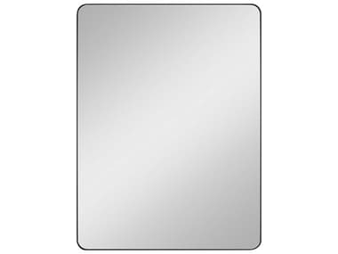 Generation Lighting Planer Midnight Black Rectangular Wall Mirror GENMR1305MBK