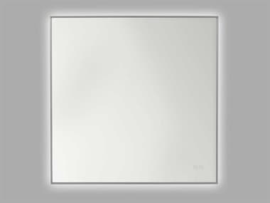 Generation Lighting Cadre Brushed Nickel Square Wall Mirror GENMREL1440BN