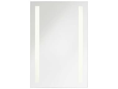 Generation Lighting Lustro Might Bright White Rectangular Wall Mirror GENMRIL1400