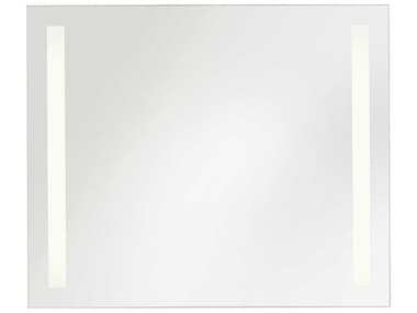 Generation Lighting Lustro Might Bright White Rectangular Wall Mirror GENMRIL1401