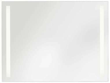 Generation Lighting Lustro Might Bright White Rectangular Wall Mirror GENMRIL1402
