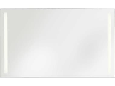 Generation Lighting Lustro Might Bright White Rectangular Wall Mirror GENMRIL1403