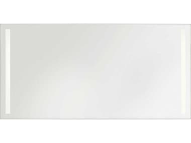 Generation Lighting Lustro Might Bright White Rectangular Wall Mirror GENMRIL1404